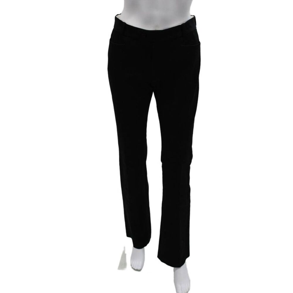 Joseph Women Dress Pants Black Viscose Zip Inseam 33 Size 36